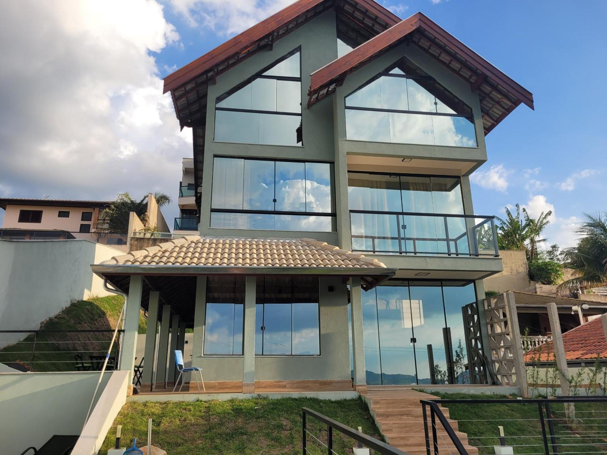 Casa Nova, Piscina E Vista Para As Montanhas Villa Águas de Lindóia Dış mekan fotoğraf